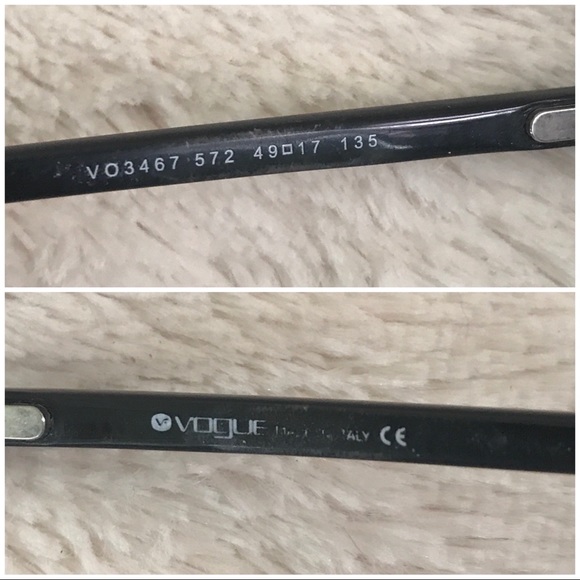 👑✅PRICE FIRM✅ VOGUE Burgundy Frame Eyeglasses and case - Picture 5 of 9